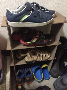 DIY靴箱